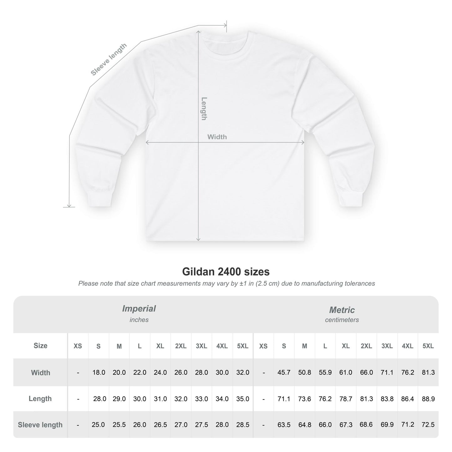 Long Sleeve Tee — Retro Globe Repeat "There Is No Country" Graphic