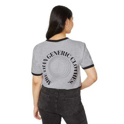 Ringer T-Shirt — "More Than Clothes" Arch Back Graphic