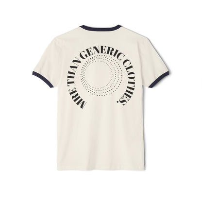 Ringer T-Shirt — "More Than Clothes" Arch Back Graphic