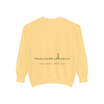 Minimalist 'Less Noise, More You' Sweatshirt