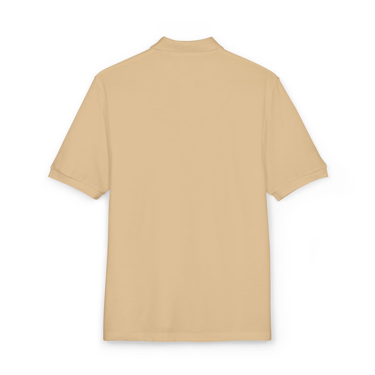 Embroidered Globe Logo Polo Shirt — The World Tour Casual Workwear
