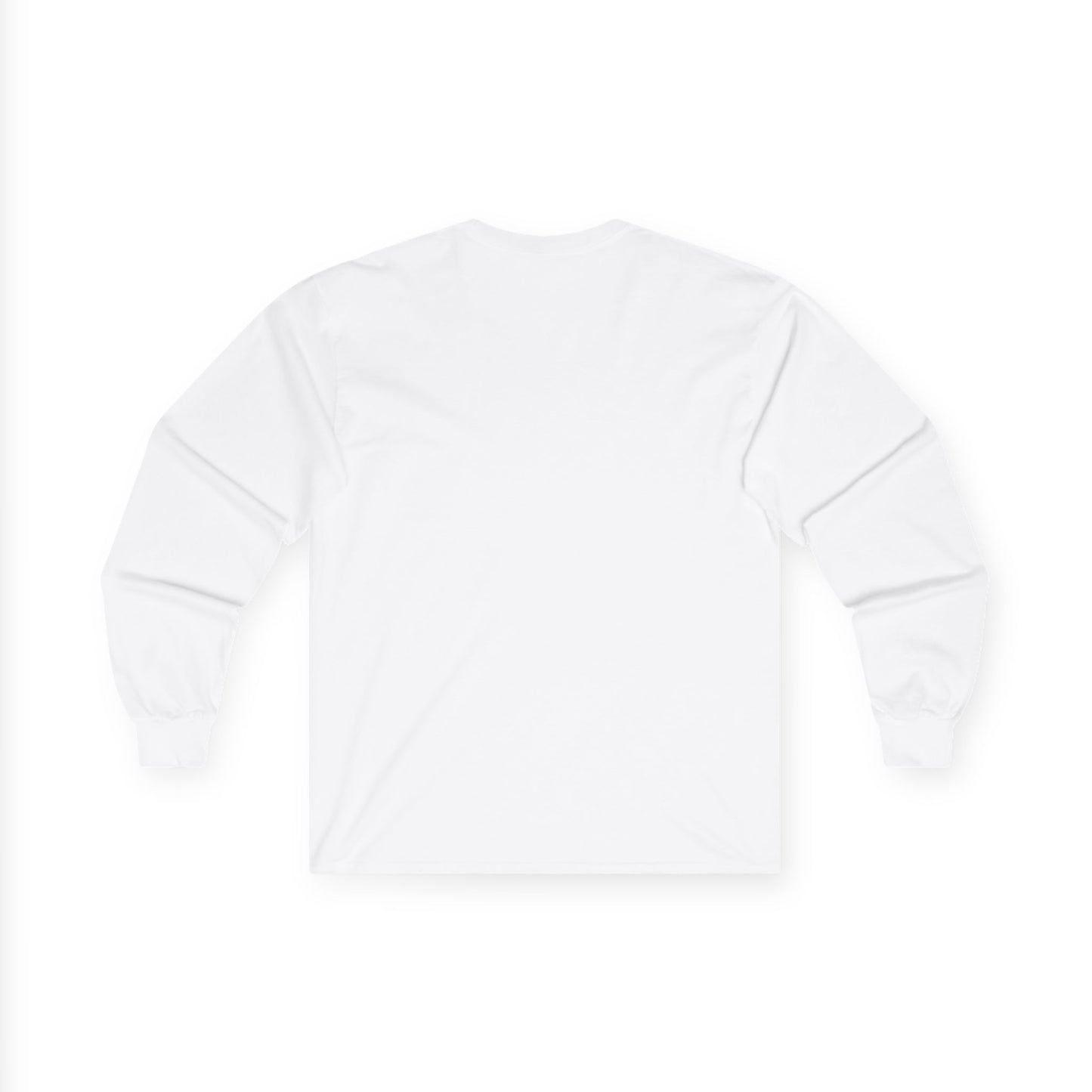 Long Sleeve Tee — Retro Globe Repeat "There Is No Country" Graphic