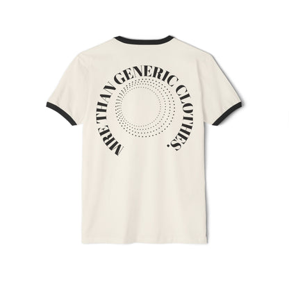 Ringer T-Shirt — "More Than Clothes" Arch Back Graphic
