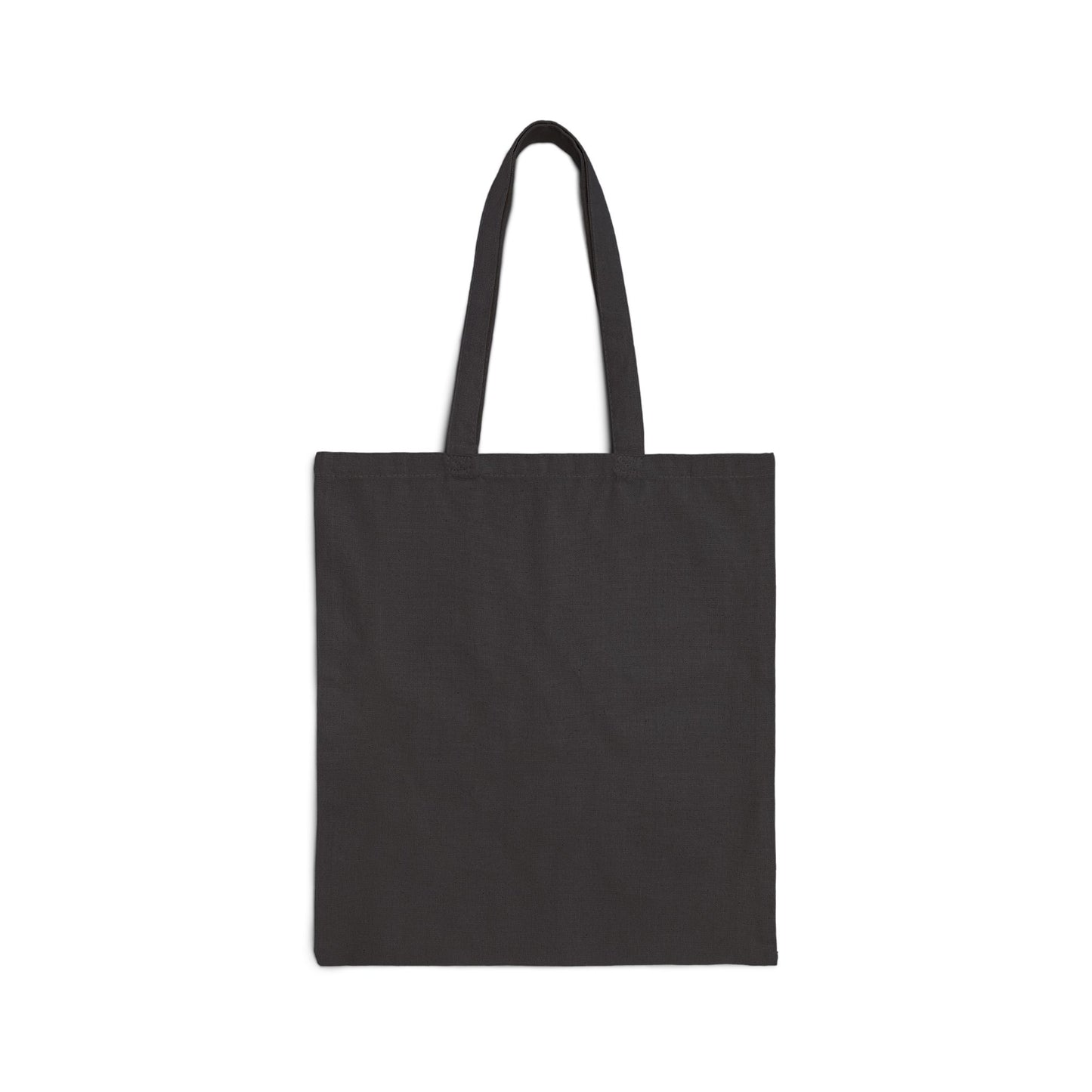 Eclipse Night Cotton Tote — Crescent Moon & Orange Clouds Canvas Bag