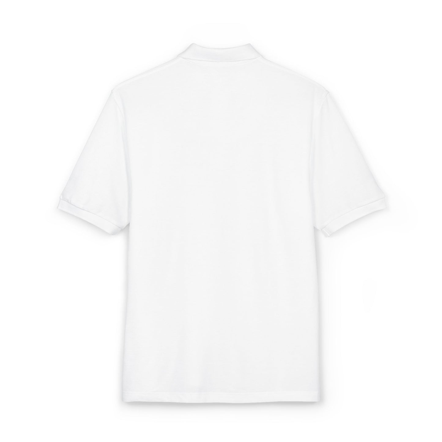 Embroidered Globe Logo Polo Shirt — The World Tour Casual Workwear