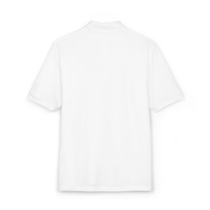 Embroidered Globe Logo Polo Shirt — The World Tour Casual Workwear