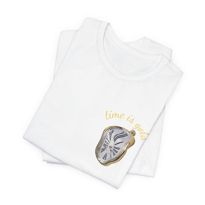 Melted Clock Tee — 'Time is a Gift' Surrealist Graphic T‑Shirt