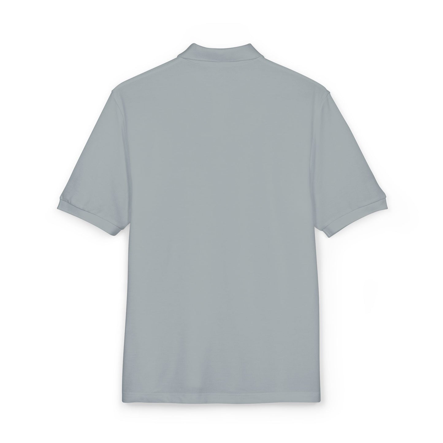 Embroidered Globe Logo Polo Shirt — The World Tour Casual Workwear